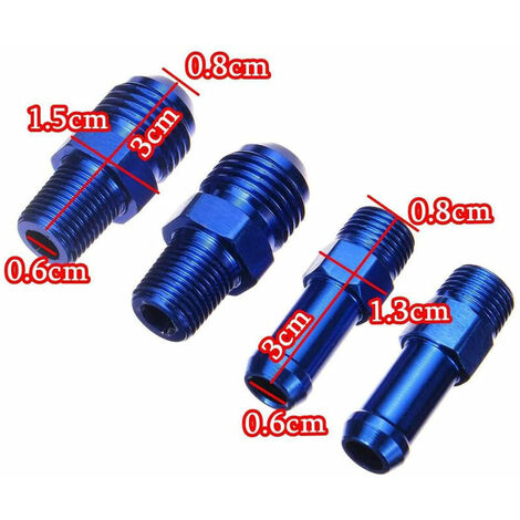 Kit Régulateur Pression Carburant KIMISS 0-100psi - Universel Alliage Aluminium