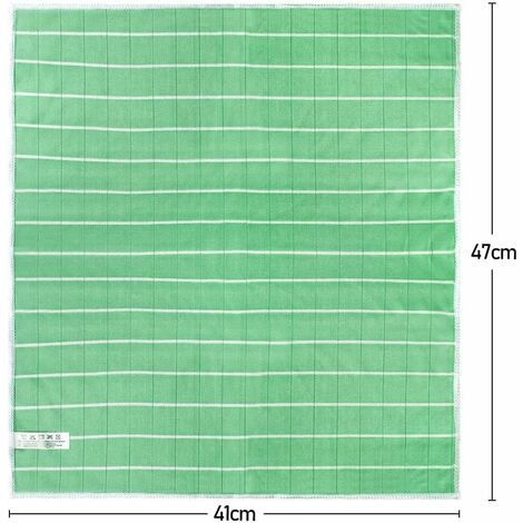4 Chiffon Bambou Microfibre pour Vitres Miroirs Carreaux Carrosserie Microfibre Bambou Vitre Ménage Salle de Bain (4 Chiffons)