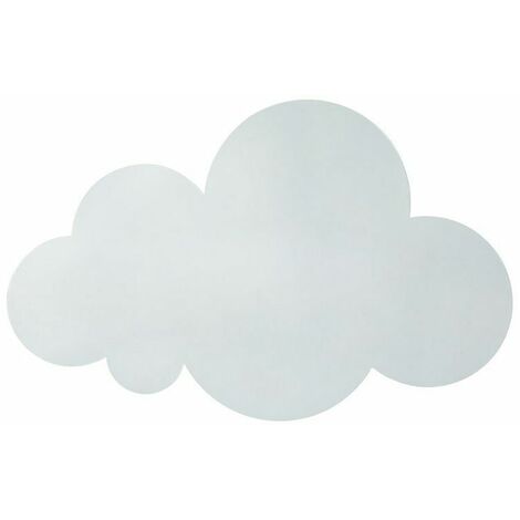 Applique murale - Lumière nuageuse - Pour intérieur - Moderne - Abat-jour en acrylique avec lampes LED intégrées -petits nuages blancs