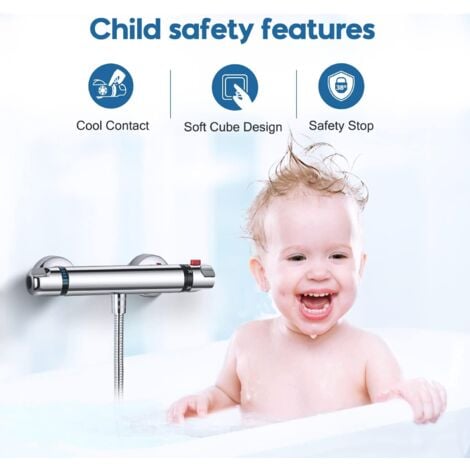 Mitigeur de robinet de douche thermostatique de douche---Keyoung