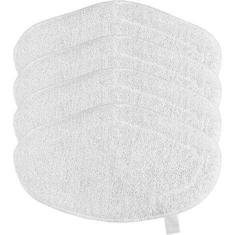 4 Vadrouilles de Rechange Lavables pour Polti Vaporetto Brosse Vaporforce PAEU0332, Lingettes Reutilisable Pour Brosse PAEU0332 Polti Vaporetto
