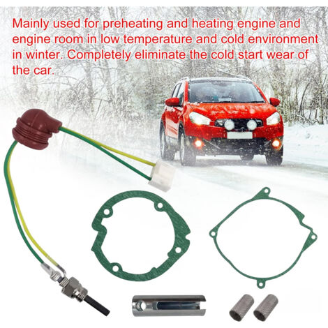 Kit De 7 Pièces Pour Chauffage Diesel 5kW - Bougies De Préchauffage, Joints, Outil, Filtre - Compatible Webasto, Eberspacher