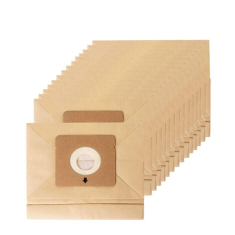 Lot de 10 Sacs de Rechange Compatibles avec Rowenta ZR003901 Compacteo accessimo / City Space / Mini Space Aspirateur,Replacement Sacs RO1717 RO1733 RO1751