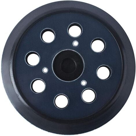 125 mm Plateau de ponage Compatible avec Makita 743081C8 Remplacer le BO5010 BO5041KC Disques de ponage 8 trous(3 pices)