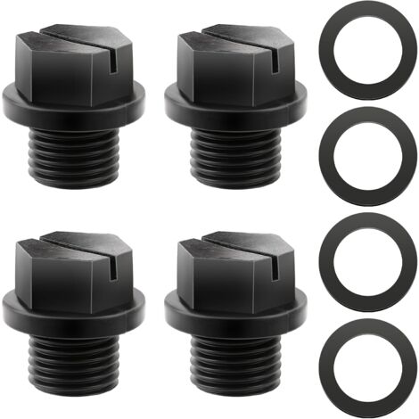 Lot De 4 Bouchons De Vidange Avec Joints Toriques - Remplacement Pour Pompes Piscine Série VS (2011-2021)