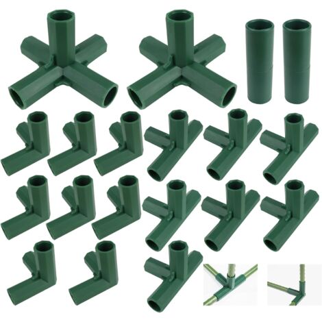 Lot De 8 Connecteurs De Joint De Cadre De Serre Résistants Aux