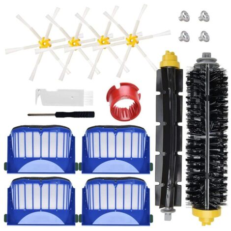 Kit Complet Pour Aspirateur Roomba 105 Avec Brosse Principale, Chiffon