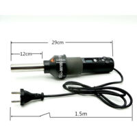 Pistolet à Air Chaud 450W Avec écran LCD - Réglage Température Et Débit D'air - Pour Dessoudage SMD, BGA, Composants électroniques
