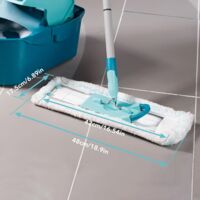 Lot de 3 Housses de Rechange Compatibles avec Leifheit Professionnel XL Micro Duo, Housses en Microfibre efficaces pour Tous Les sols, avec Une Forte Absorption d'eau et Une décontamination