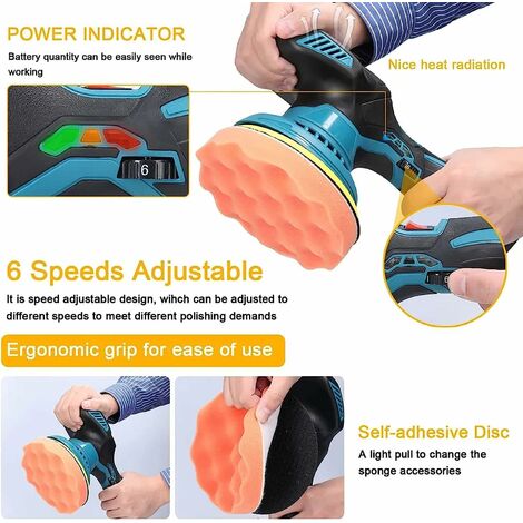 Mophorn Lucidatrice Per Pietra A Umido Da 4 Pollici Lucidatrice Per Cemento Elettrica Da 800w 6 Velocita Variabili 700 3000 Girimin Lucidatrice A Umido Con 7 Tamponi Per Lucidatura Smerigliatrice 85707302