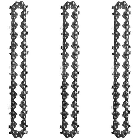 Acheter Mini chaînes de tronçonneuse en acier de 4 pouces, 1 pièce