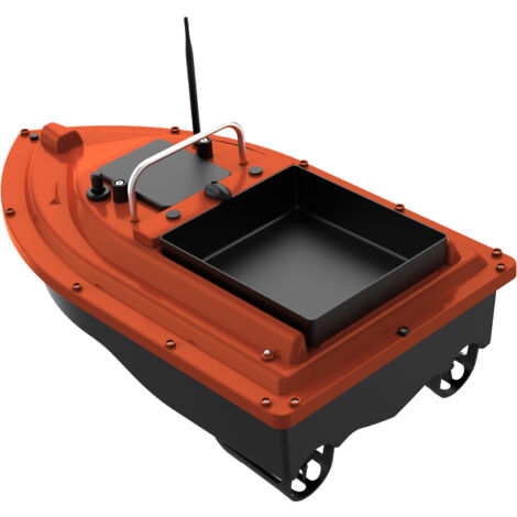 Bateau d'appât de pêche GPS 12000mAh avec 3 baies de