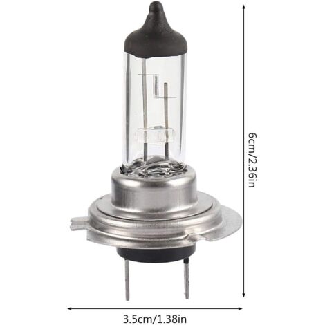 Ampoules Halogène H7/H1 ROADSUN 20000LM 6000K Pour Dacia Sandero 2013-2023 - +900% Luminosité, 100W, Blanc Froid - Plug & Play - 8