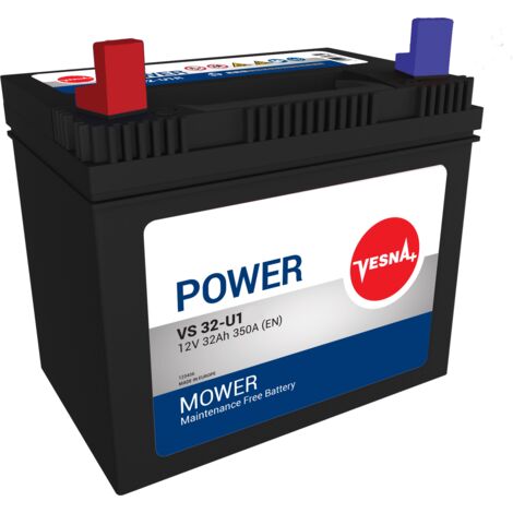 Batteria per trattore tagliaerba U1-32 12V 32Ah Positivo Sinistra