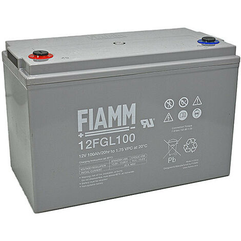 BATTERIA FIAMM 12FGL100 12V 100Ah