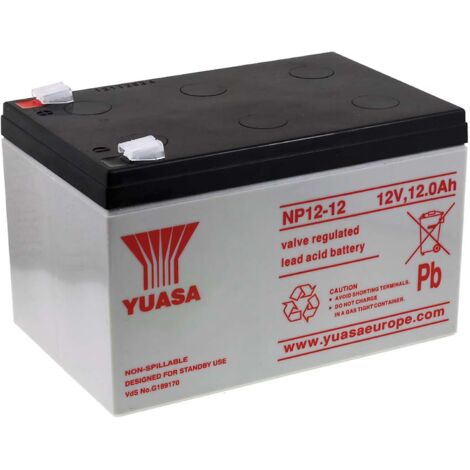 BATTERIA YUASA NP12-12 12V 12Ah