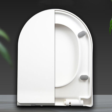 XICHAO Abnehmbarer Toilettensitz Fallbremse Einfache Installation - "U" Form