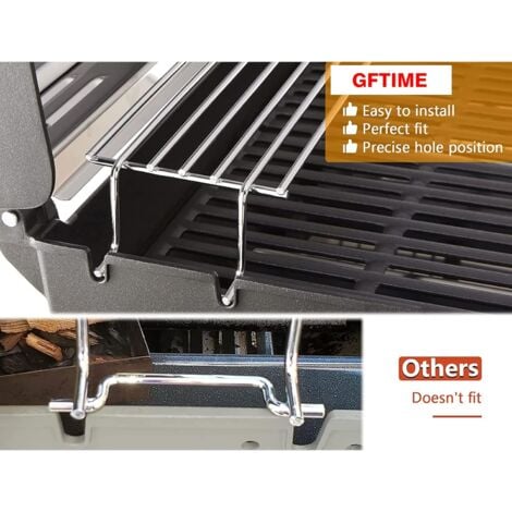 GFTIME 7641 Grill Warmhalterost für Weber Spirit 300 E/S/SP 310 320 330, Spirit 700, Genesis Silver/Gold/Platinum B & C, Platinum I und II, Passt Nicht Spirit II E/S 310 oder GENESIS 310 320 Series