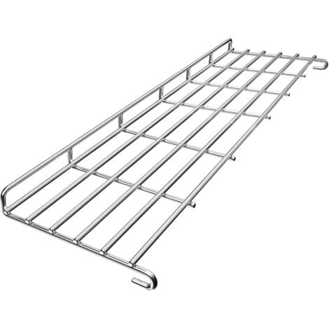 GFTIME 65,4 cm Grill Warmhalterost Edelstahl für Weber Genesis II E-310 315 330 335, II S-310 335 mit vorderen Regulierknopf (ab 2017), Edelstahl Grillrost für Weber Genesis II 300 Serie, 1 Stück