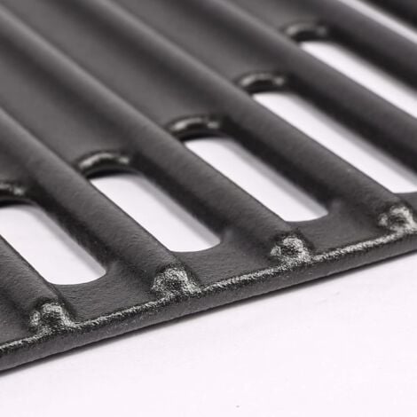 GFTIME Gusseisen Grillrost Set für Enders Gasgrill, Enders Urban, Enders Urban Pro, Enders Explorer, Enders Explorer Pro, Massives Gussrost Zubehör，2 Stück