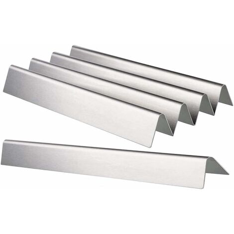 GFTIME 7540 62,2cm Flavorizer Bars für Weber Genesis 300 E-310, E-320, S-310, S-320, CEP-310, CEP-320 mit 3 seitlichen Bedienknöpfen (2007-2010), Edelstahl Heizplatte Ersatzteile für Weber 7539 7540