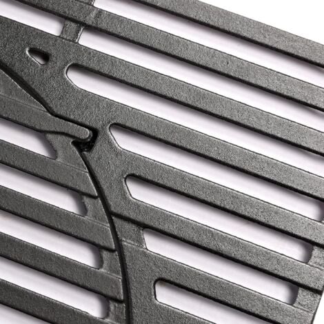 GFTIME 43 x 42cm Gusseisen Switch Grid Rost-in-Rost System für Enders Boston 3, Enders Monroe Pro 3, Charbroil, Barbecook Siesta 310, Barbecook Manua 2, Landmann Triton 3 & 4, Grillrost Ersatzteile