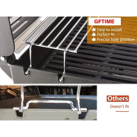 GFTIME 69866 Warmhalterost Ersatzteile für Weber Spirit 200 E210 E220 S210 S220, Grill Warmhalterost Ersatzteile für Weber 69866, Nicht für Spirit II E/S 210 220