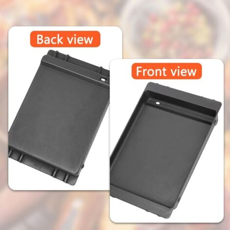 GFTIME 44 x 30,5cm Gusseisen Grillplatte 6790 für Weber Spirit I II 300 Spirit E-310 320 330, S-310 315 320, SP-330, SP-335, Gusseisen Plancha Ersatzteile für Weber 6790 7598, 1 Stück
