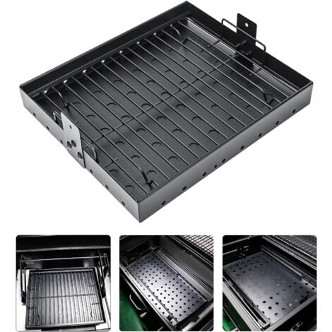 GFTIME 38-71cm Verstellbare Holzkohleschale für Tepro Toronto, TAINO Hero XL Holzkohle Grill, Activa Angular, EL Fuego Montreal, EL Fuego Ontario Holzkohlegrill, Universal Holzkohlerost Ersatzteile