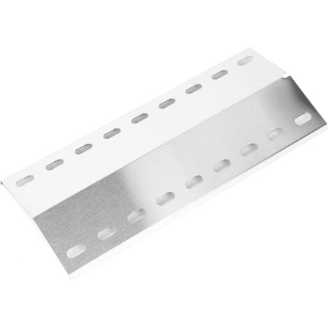 GFTIME 40 x 17 cm Brennerabdeckung Heizplatte Ersatzteile, Edelstahl Flammenverteiler Hitzeschild Zubehör, 3 Stück
