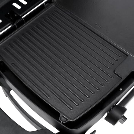 GFTIME Gusseisen Grill-Wende-Platte für Enders Urban, Urban Pro, Explorer, Explorer Pro, Grillplatte Grill-Zubehör, Massive Grill-Gussplatte, Grillpfanne für Enders 2075, 1 Stück