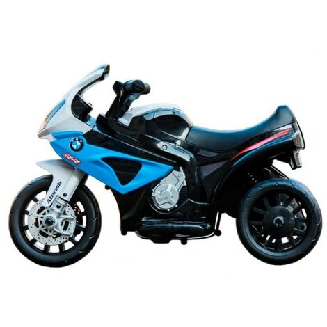 Homcom Moto Eléctrica con Licencia BMW HP4 6V Azul para Niños de +18 Meses