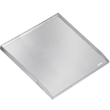 BBQ-Toro plancha de acero inoxidable, 40 x 41,5 cm, plancha BBQ, bandeja grill, bandeja grill, bandeja gril
