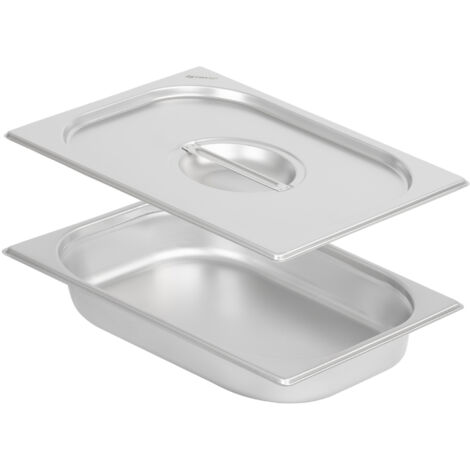 Mahlzeit Recipiente GN 1/2 con tapa  Altura 65 mm  Diferentes tamaños, recipiente gastronómico