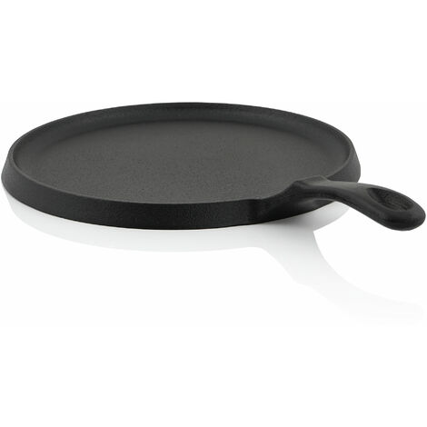 BBQ-Toro Sartén de Hierro Fundido para Crêpes Ø 26 cm Sartén de Hierro Fundido para Parrilla (1/4)