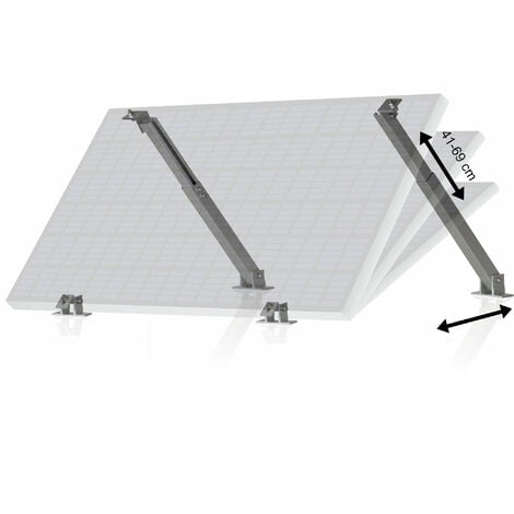 Zelsius Soporte Universal Para Panel Solar Con Ngulo Ajustable Kit