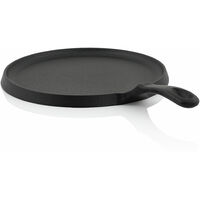 BBQ-Toro Sartén de Hierro Fundido para Crêpes Ø 26 cm Sartén de Hierro Fundido para Parrilla