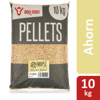 BBQ-Toro 10 kg Pellets de arce hechos 100% de madera de arce Pellets de arce