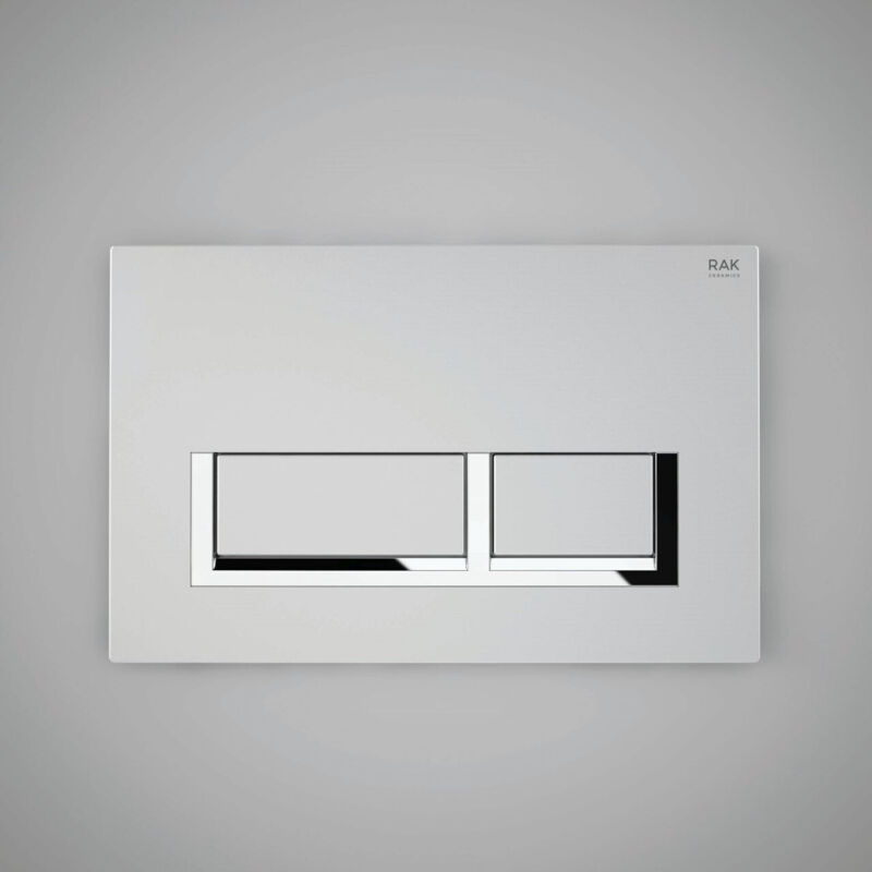 RAK Rectangular Push Plate for Concealed Cisterns - FS04RAKCPM8C