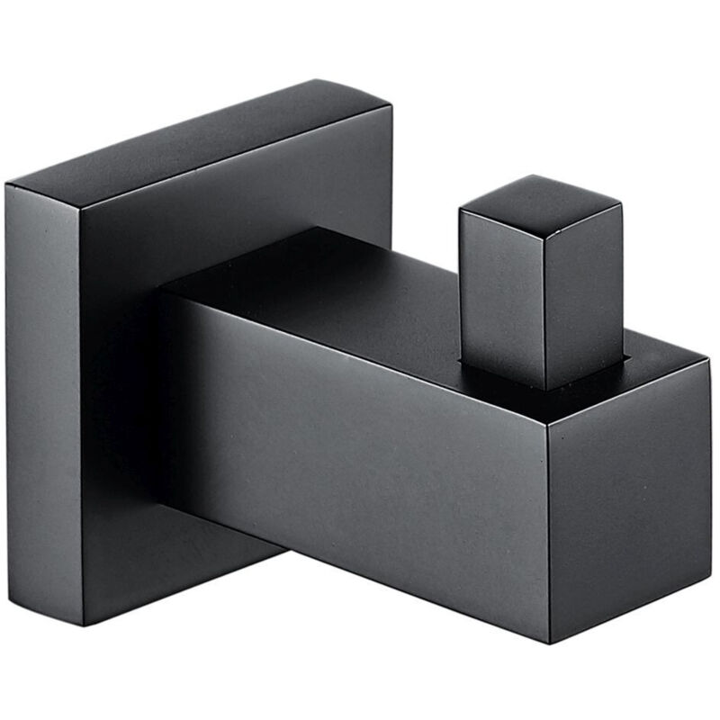 RAK Cubis Black Robe Hook - RAKCUB9909B