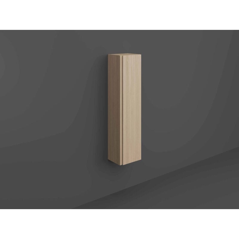 RAK Joy Scandi Oak 300mm Wall Hung Tall Storage Unit - JOYTS120SOK