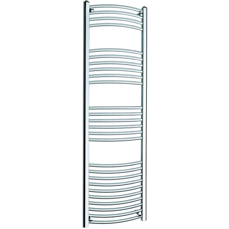 Kartell Chrome 1600mm x 300mm Curved 22mm Towel Rail - CTR316C