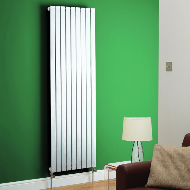 Kartell Boston White 1600mm x 410mm Designer Radiator - BOS1600-410W