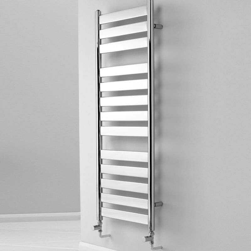 Kartell Newark Chrome 1306mm x 500mm Designer Towel Rail - EWR-1