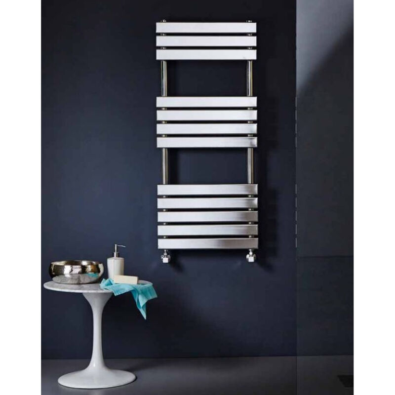 Kartell Toledo Stainless Steel 1200mm x 500mm Designer Towel Rail - TOL500-1200