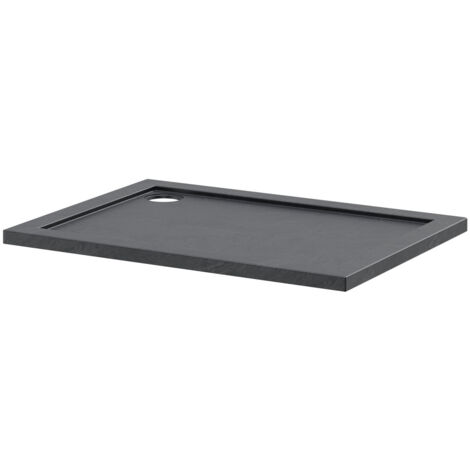 Pearlstone Slate 1100mm x 800mm x 40mm Rectangular Shower Tray (1/4)