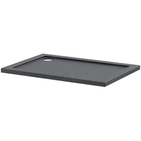 Pearlstone Slate 1100mm x 760mm x 40mm Rectangular Shower Tray (1/4)