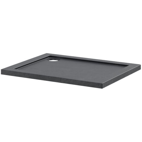 Pearlstone Slate 900mm x 700mm x 40mm Rectangular Shower Tray (1/4)