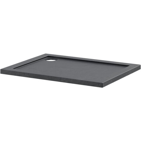 Wholesale Domestic Pearlstone Slate 1000mm x 760mm x 40mm Rectangular Shower Tray (1/4)