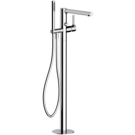 RAK Sorrento Chrome Freestanding Bath Shower Mixer Tap - RAKSOR3014C (1/2)